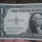 1935 One Dollar Bill Series E Silver Certificate Very Good Condition