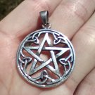 925 sterling silver Pentagram Pendant necklace CH68 925 sterling silver Pentagram Pendant necklace CH68