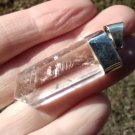 925 Silver Quartz Crystal pendant Necklace Taxco CH724 925 Silver Quartz Crystal pendant Necklace Taxco CH724