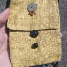 Small Hemp Hand Bag Earthy Style Thailand Myanmar  Coin TH6233