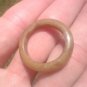 Natural Green Jadeite Jade Ring Size 6.5 CH479