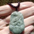 Natural Jadeite Jade snake cobra pendant necklace CH63 Natural Jadeite Jade snake cobra pendant necklace CH63