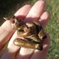 Brass Metal Man Phallic Statue Amulet Bangkok Thailand Ch632