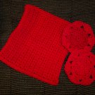 Cotton Wash Cloth and Scrubbies Set