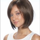 12" long full lace wig Remy human hair in stock