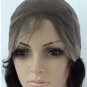 14" long lace front wig Indian Remy human hair in stock