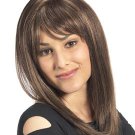 18" long lace front wig Indian Remy human hair in stock
