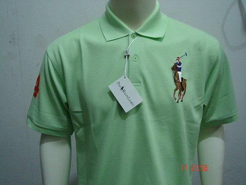 mint green ralph lauren polo shirt