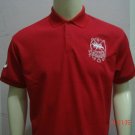 Red Ralph Lauren Polo shirt with big pony-T42