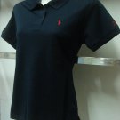 Womens Navy Blue Ralph Lauren Polo shirt -T25