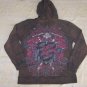 Mens Brown Affliction Hoody- H15
