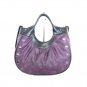 Melie Bianco Top Handle bag with Round Studs in Purple