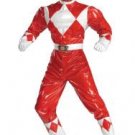 ADULT RED POWER RANGERS DELUXE COSTUME NEW  DG6823