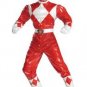 ADULT RED POWER RANGERS DELUXE COSTUME NEW  DG6823
