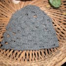 Charcoal fishnet toboggan