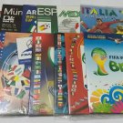 12 ORIGINAL REPRINT ALBUMS LICENSED PANINI WC 70 to 2014 Complete No Stickers