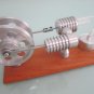 Gifts for dad - Stirling engines Twin Flywheel Hot Air Motor no steam (FREE SHIPPING)