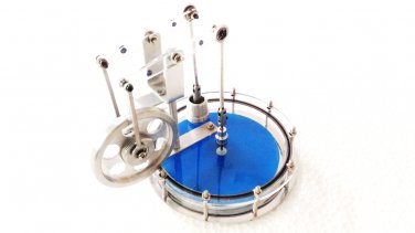 gift for dad ,gift for boyfriend-Stirling Engine Kit Low Temperature Walking Beam Hot Water