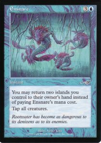 Magic the Gathering Nemesis Ensnare NM/Mint