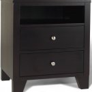 500 Series Two Drawer Nightstand with Shelf