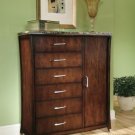 Contemporary 6 Drawer Chest in Rich Cherry B200 By Home Line