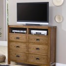 Samantha TV Dresser In Walnut Finish