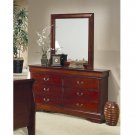 Cherry Louis Phillipe Dresser & Mirror