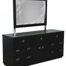 Milano Seven Drawer Dresser & Mirror