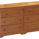 Windsor 6 Drawer Dresser 54"W