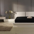 Prestige White Gloss Finish Modern King Size Bedroom Set