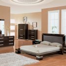 Global Furniture USA B99 Contemporary Platform Bedroom Set in Wenge Finish