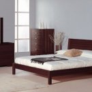 Alpha Modern Bedroom Set in Walnut or Wenge Color BH (Beverly Hills)
