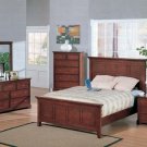 New 5pc Kenneth Bedroom in Cherry Finish