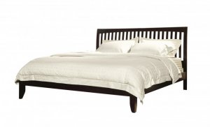 Northpointe Full Platform Bed by Lifestyle Solutions in Cappuccino Finish