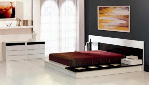 Impera Modern King Size Platform Bed