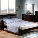 Harlington Leather Headboard Full Size Platform Bed