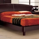 Platform Bed with Wooden Headboard Miss Italia 5 By ESF
