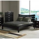 Coaster Urban Cappuccino Slat Back Queen Size Platform Bed 5631
