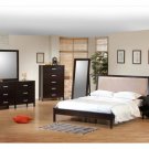 Valery Cappuccino Finish Queen Bed