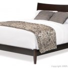 Atlantic Furniture Milano Queen Platfom Bed open Footboar