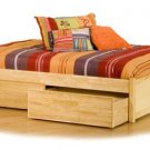 Atlantic Furniture Concord Flat Panel Foodboard King Platform Bed