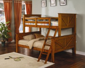 Full/Twin Bunk Bed 460153 By Coaster