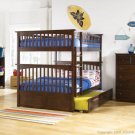 Columbia Full over Full Bunk Bed by Atlantic Furniture