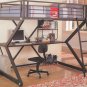 Full Size Workstation Loft Bed 460092