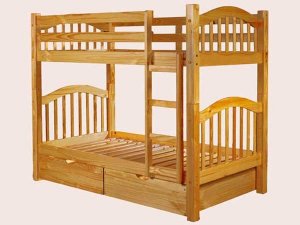 Honey Twin/Twin Bunk Bed