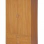 Greta Two-Tone Wood Armoire