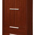 Bedroom Wardrobe B99 Mahogany with Two Doors and Two Drawers