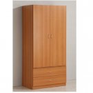 Wardrobe AZA 2 Door 2 Drawers