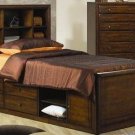 Twin Chest Bed With Bookcase Headboard Hillary