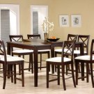 Dining Set Coaster 5846 9 Piece Counter Height
